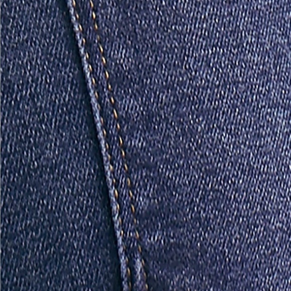 FREE PEOPLE HIGH WAIST CROP RAW HEM DENIM LEGGINGS - Picture 5 of 5